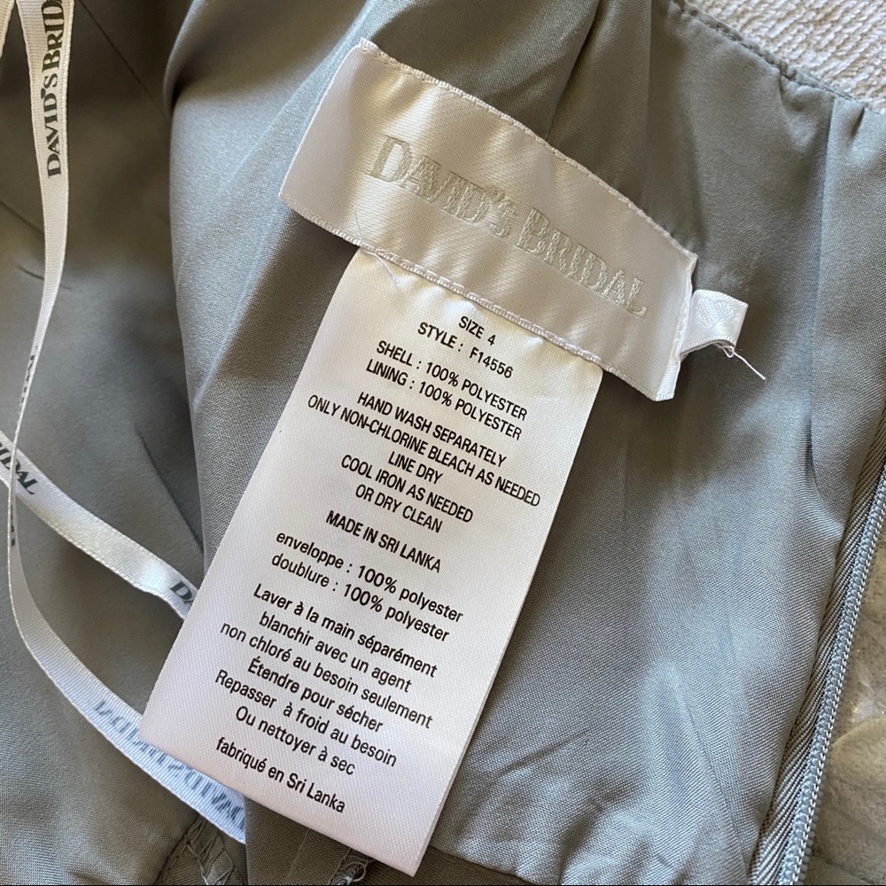 David’s Bridal size 4 tea length dress - Picture 6 of 11